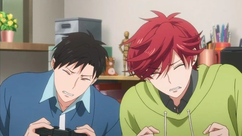 호모?) 미연시를 플레이 하다가 BL을 창작하는.manhwa - 이미지 22