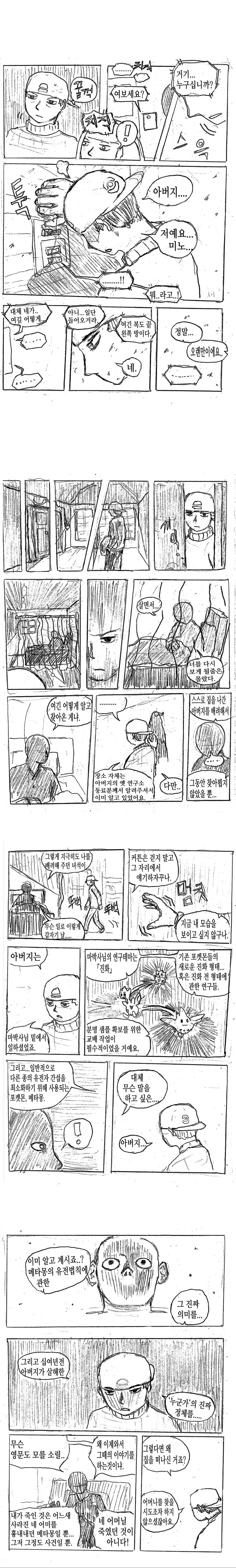 (스압)메타몽에 관한 고찰 만화 - 이미지 23