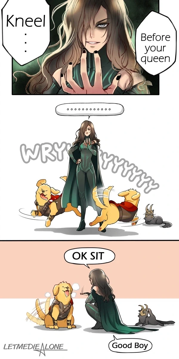 MCU) 헬라: 꿇어라