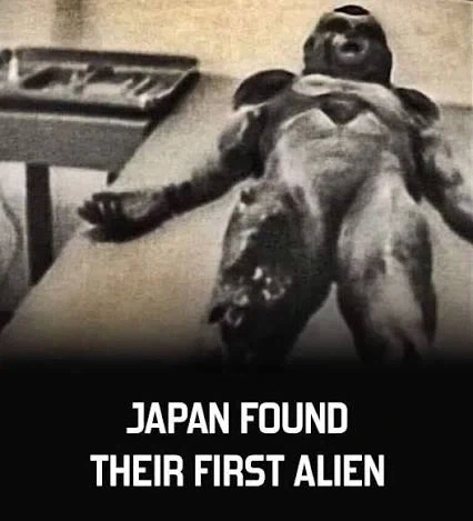 일본에서 최초로 발견된 우주인