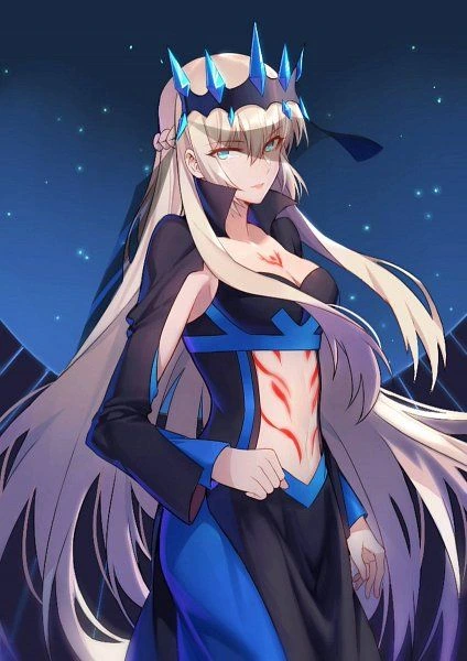 Fate)이 캐릭터가 모르간 팬아트였구나