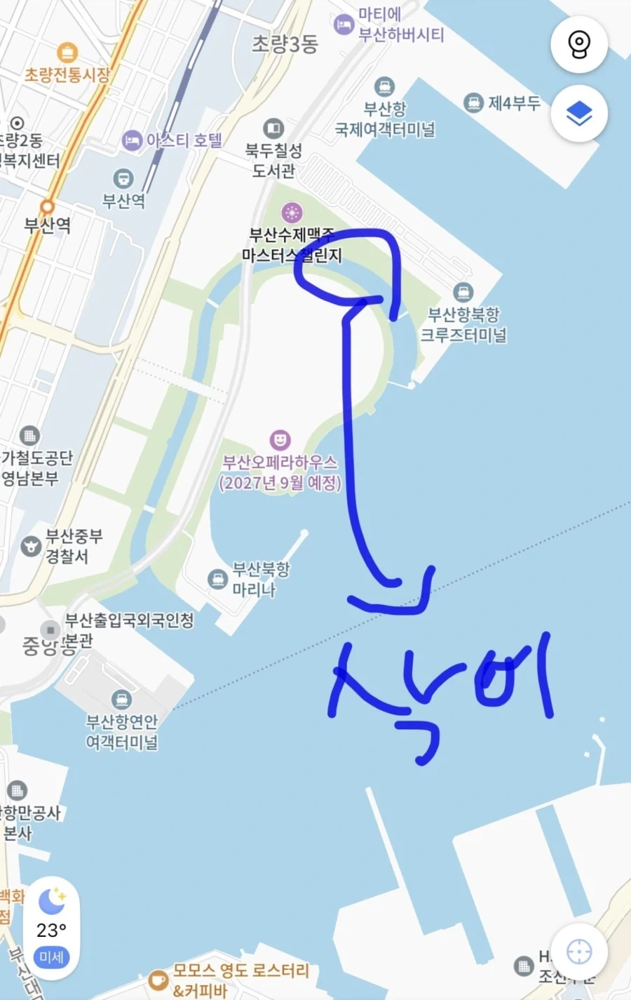 부산 상어가 안죽는 이유