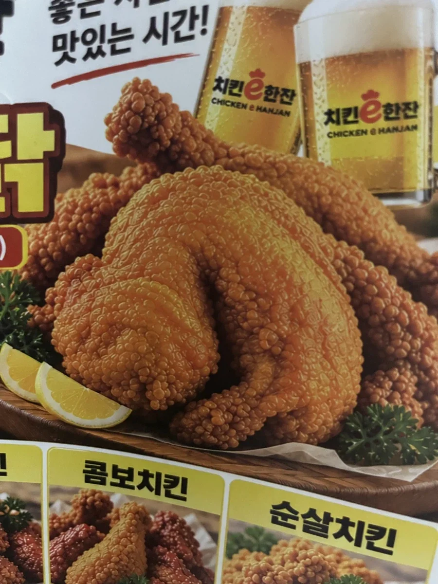 혐) 집 옆에 붙어 있던 치킨 전단지 - 이미지 2