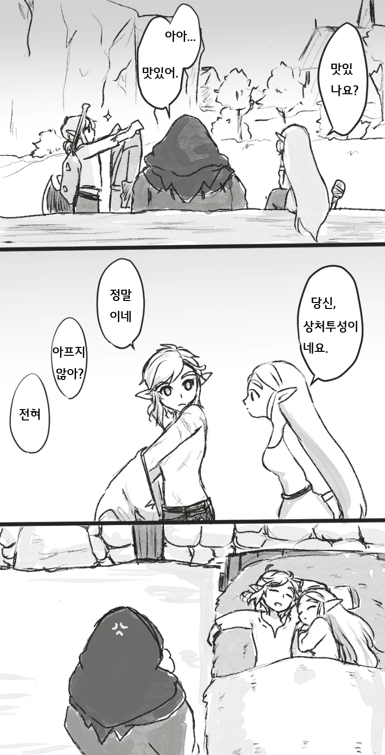 [젤다] 만약 공주님이 함께 봉인되었다면.Manga - 이미지 6