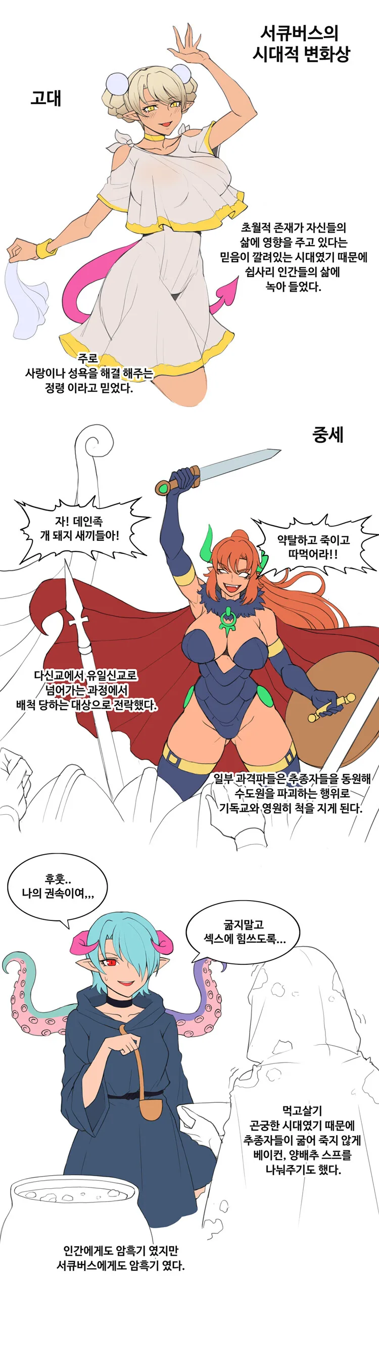 ㅇㅎ) 찐따가 서큐버스 소환하는.manhwa - 이미지 2