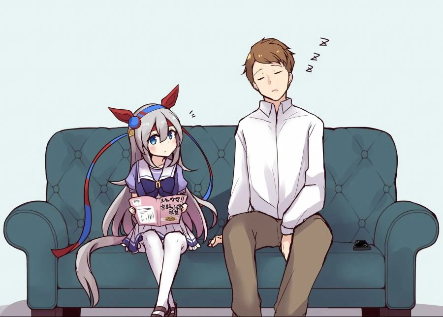 [말딸] 낮잠자는 트레이너와 타마쨩.manhwa