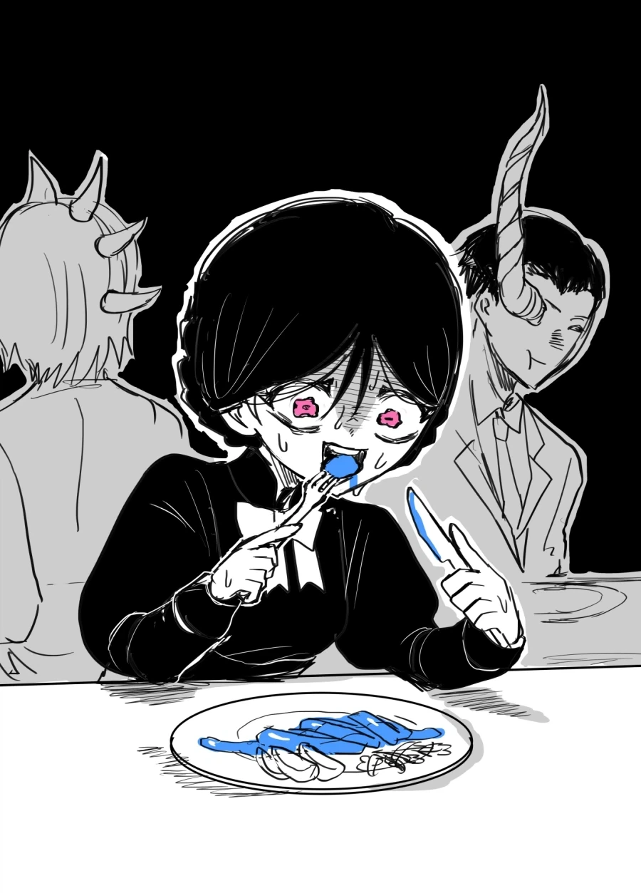 성녀님이 맛있는 식사를 대접하는 만화 - 이미지 12