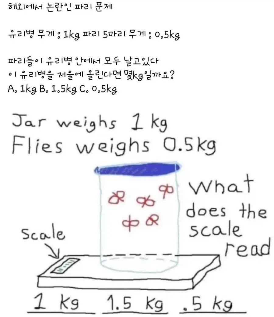 재미있는 물리학 문제