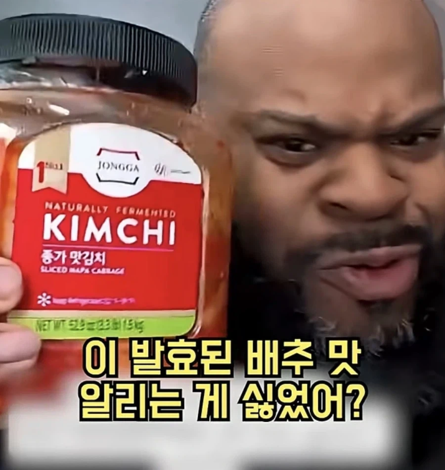 김치 비밀로 했다고 분노하는 흑인짤은 진짜 코미디네 - 이미지 3