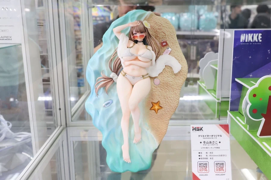 [하비 사쿠라] 1/7 쿠세 - 후유야마 아사코：써머 비치 데이트 전시 사진 2
