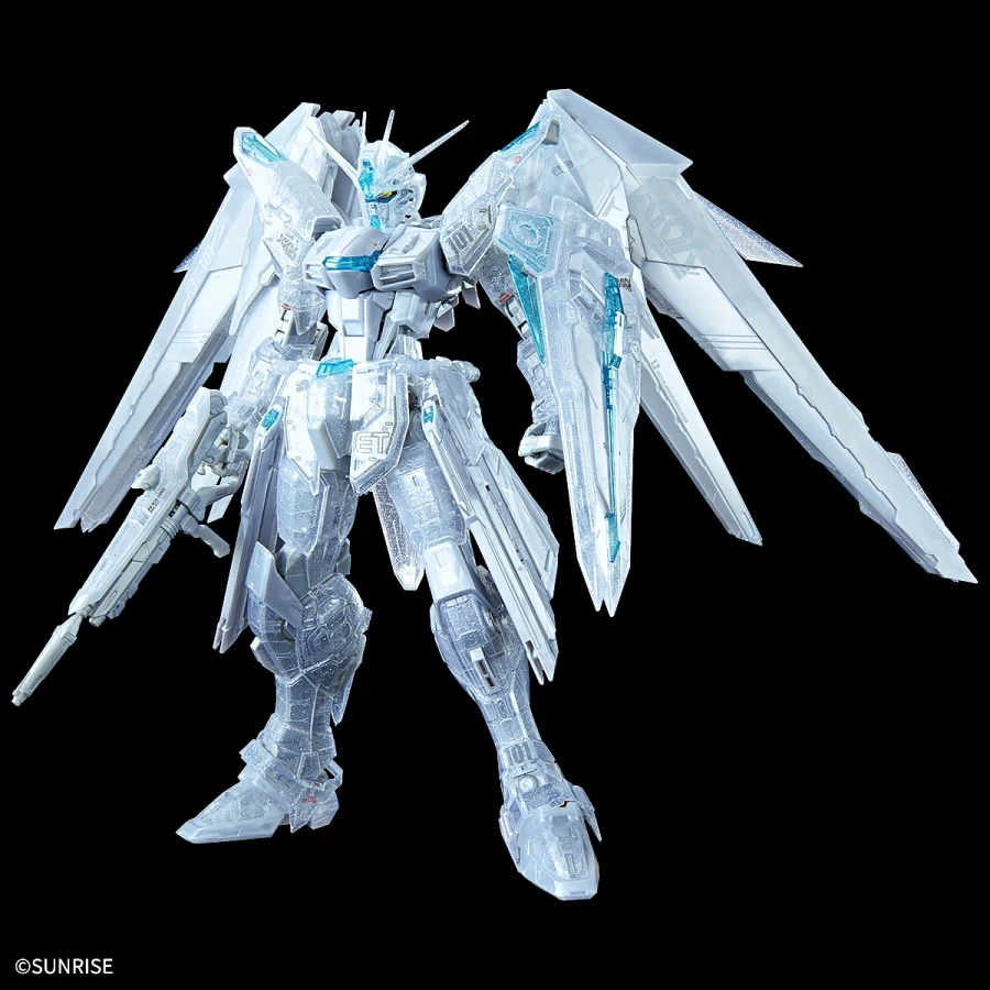 (건베한정) MG2.0 프리덤 메탈릭 클리어 화이트 - 이미지 2