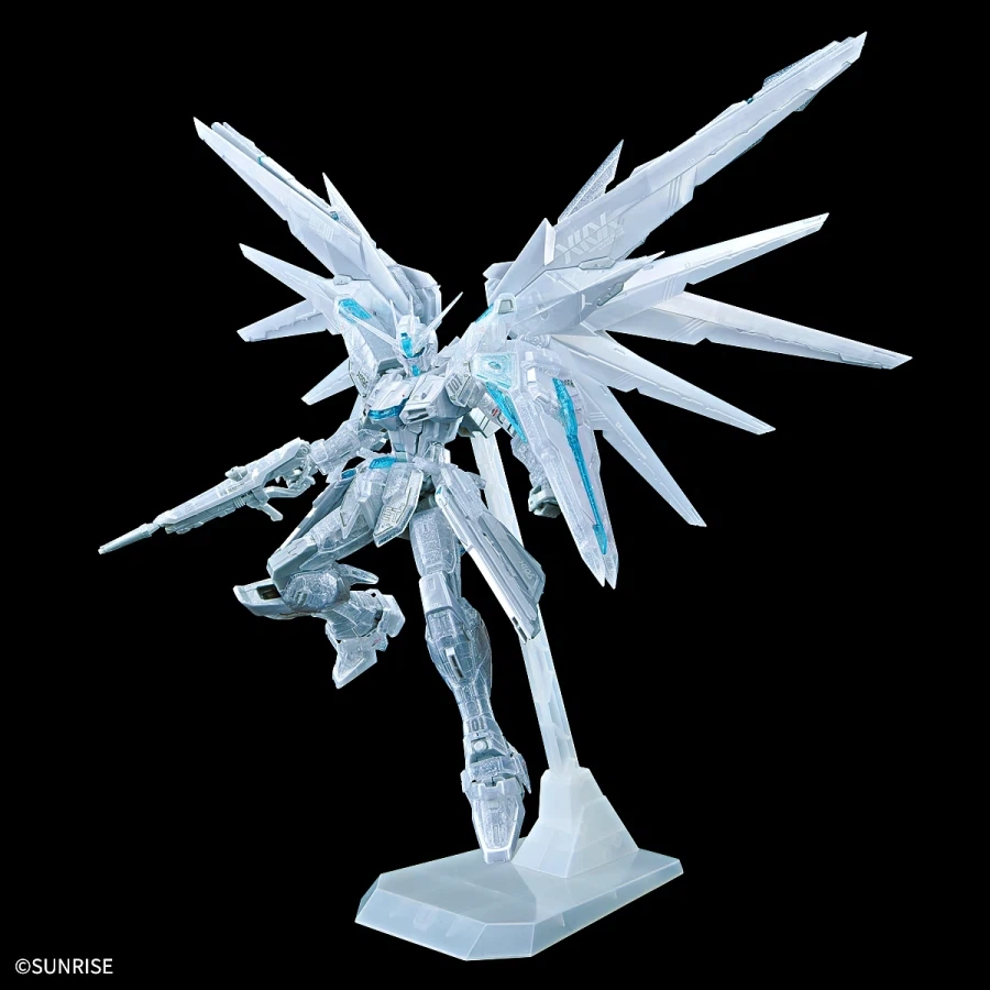 (건베한정) MG2.0 프리덤 메탈릭 클리어 화이트 - 이미지 4