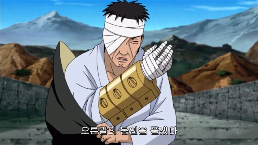 나루토) 보다보면 어이없기도 한 단조 VS 사스케의 대결