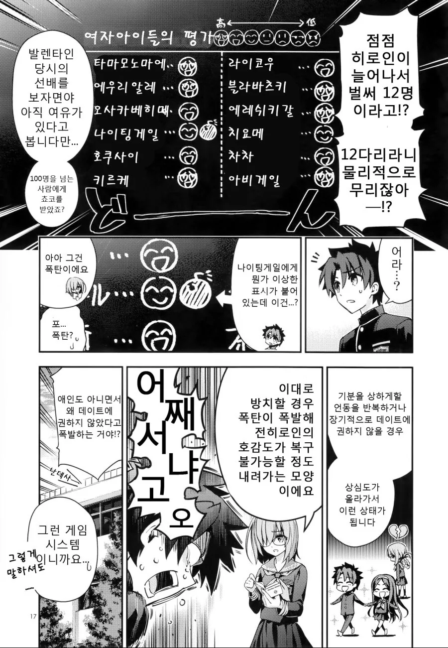 FGO)미연시를 공략해야 하는.Manhwa - 이미지 14