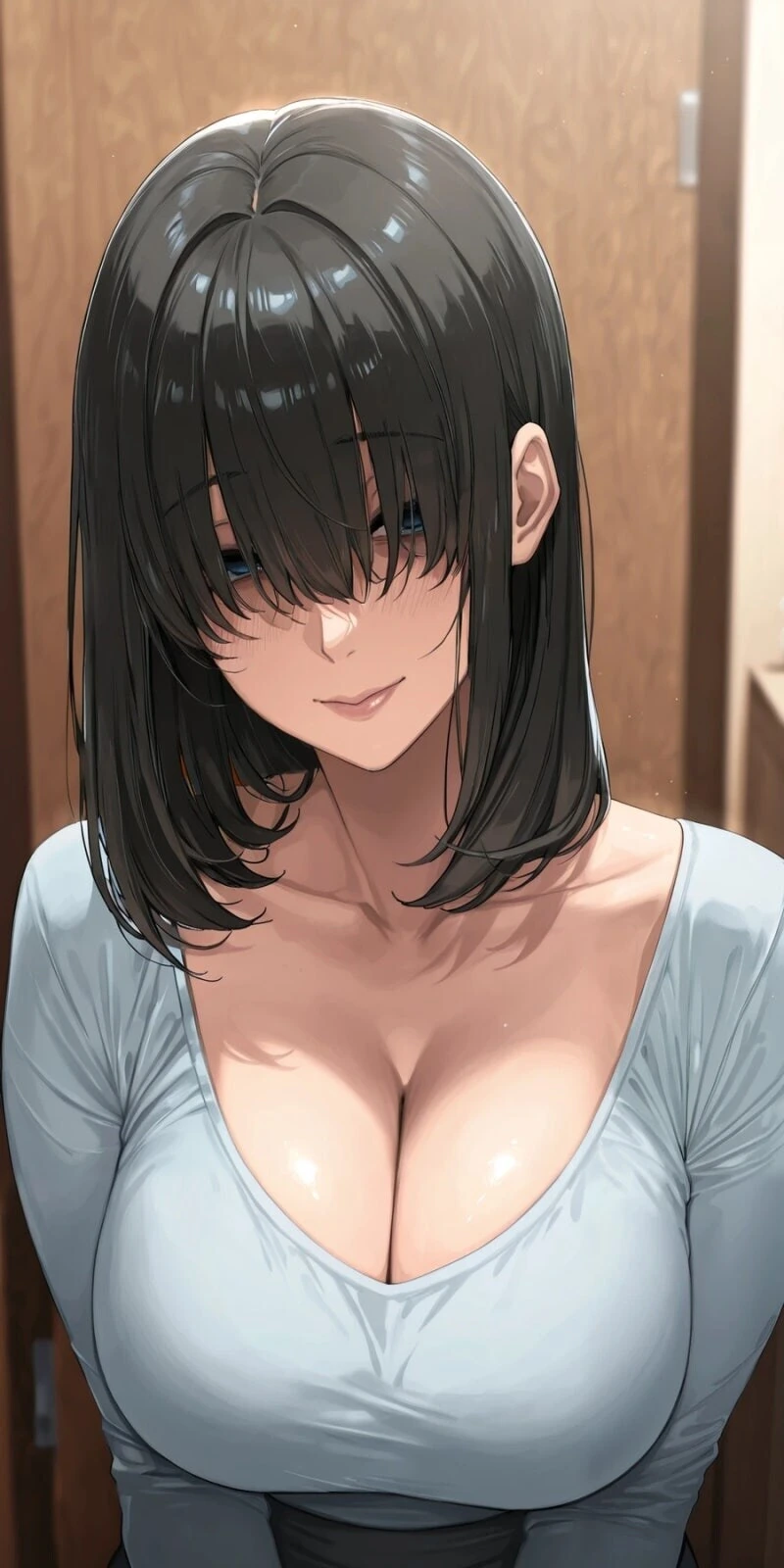 "안녕하세요. 옆집으로 이사와서 인사드리러 왔어요"