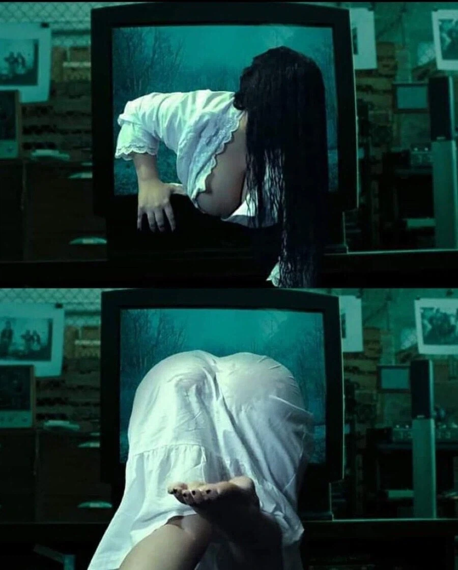 TV에서 나오는 귀신이 제일 무서운 이유.JPG
