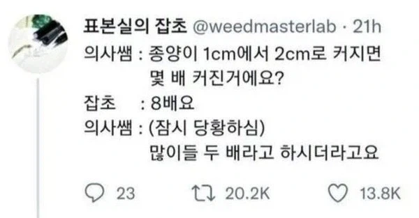 지능 높은 환자는 처음이었던 의사