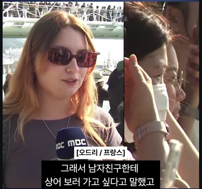 부산 상어 보러 온 프랑스인 - 이미지 3