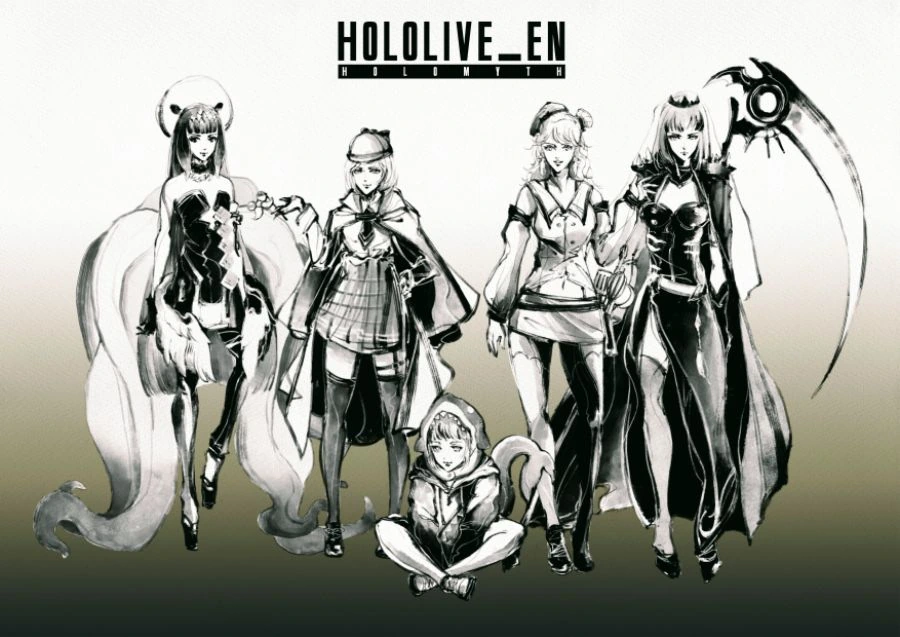 버튜버) 느와르 holo-myth.manga