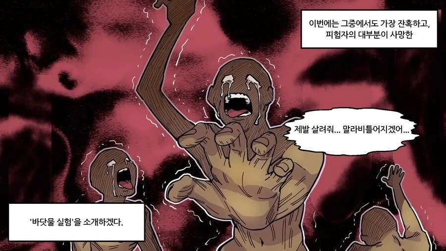 나치독일이 포로들 상대로 했던 바닷물 실험 manhwa - 이미지 3
