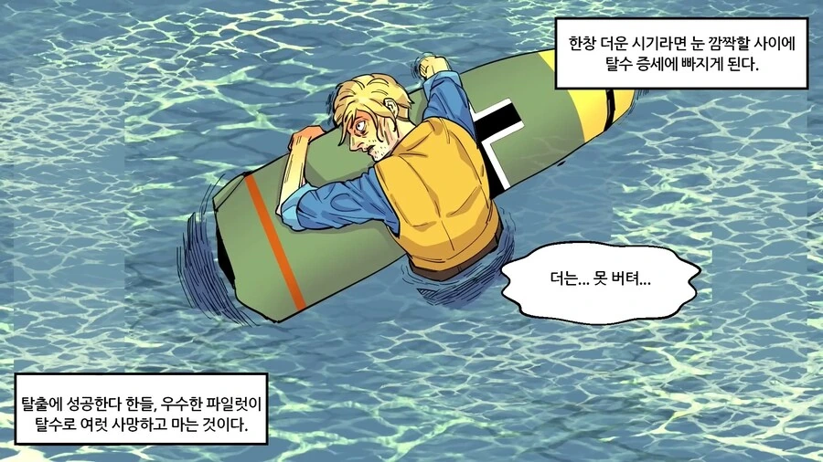 나치독일이 포로들 상대로 했던 바닷물 실험 manhwa - 이미지 6