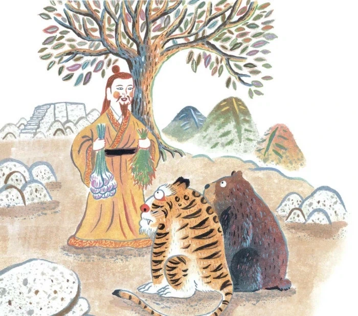 곰과의 결혼 설화 희망편과 절망편