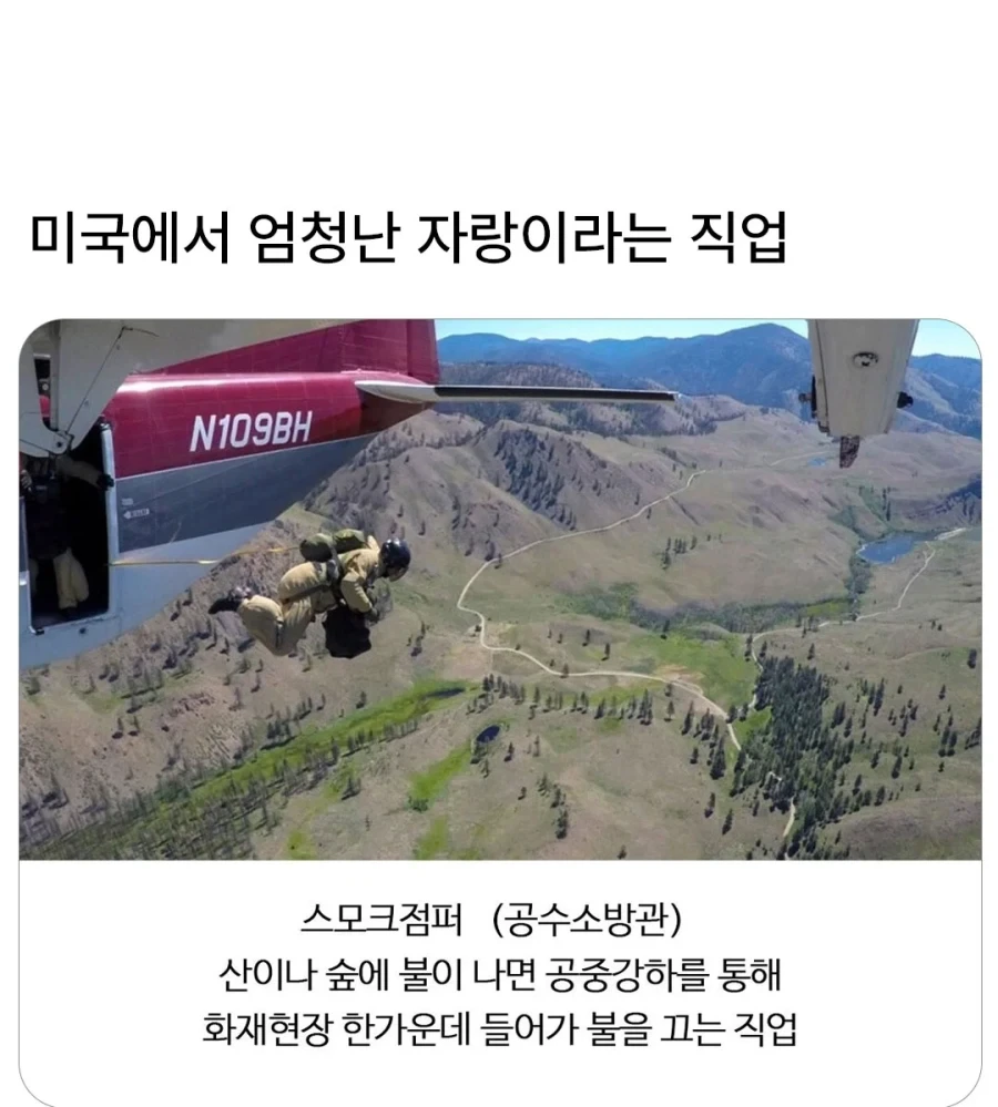 미국에서 엄청난 자랑이라는 직업