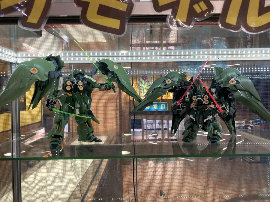 [반다이] 크샤트리아 MGSD, HGUC 전시 이미지