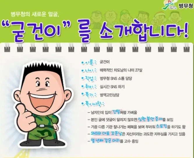 알고보면 사람들의 인식과는 조금 다른 굳건이의 설정
