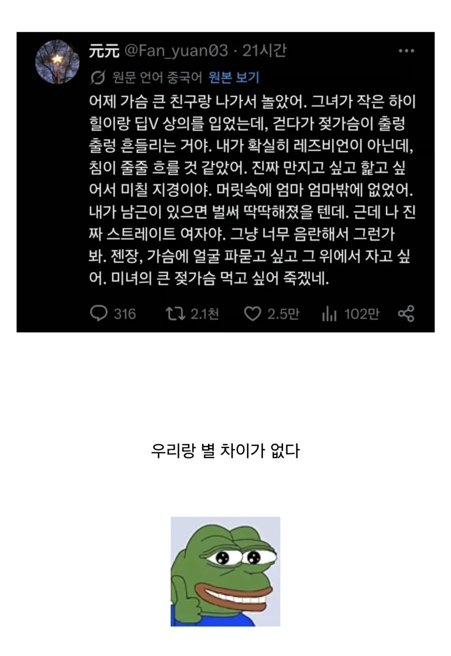 여자가 보는 빅찌찌에 대한 감상