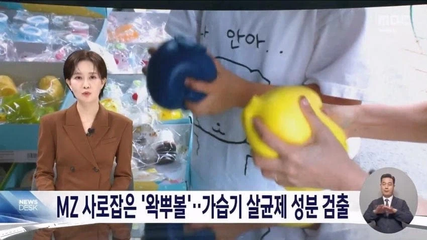 왁뿌볼 가습기 살균제 성분 검출