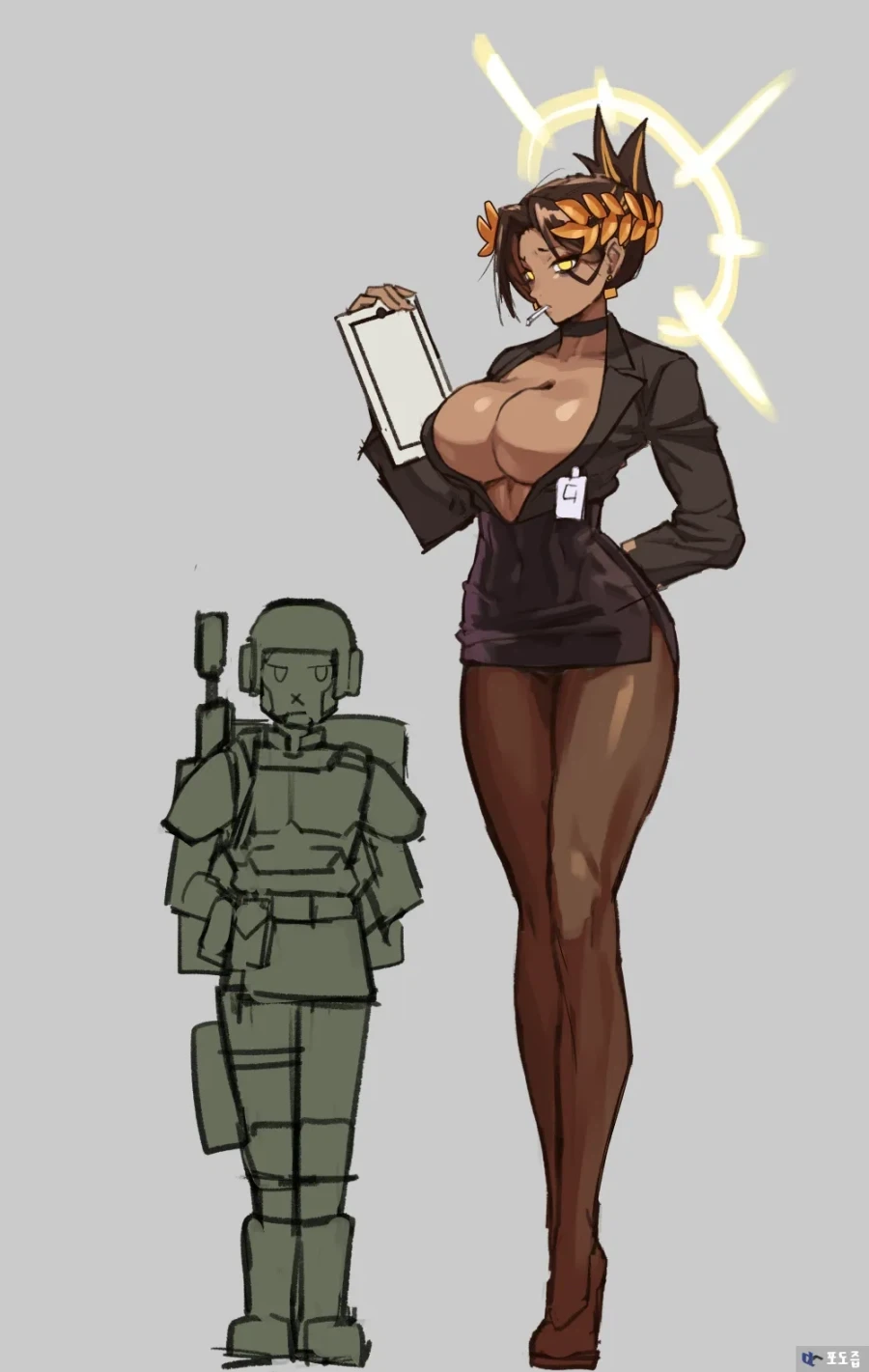 흑발 태닝 문신 근육 장신 쿨계 눈나.jpg - 이미지 10
