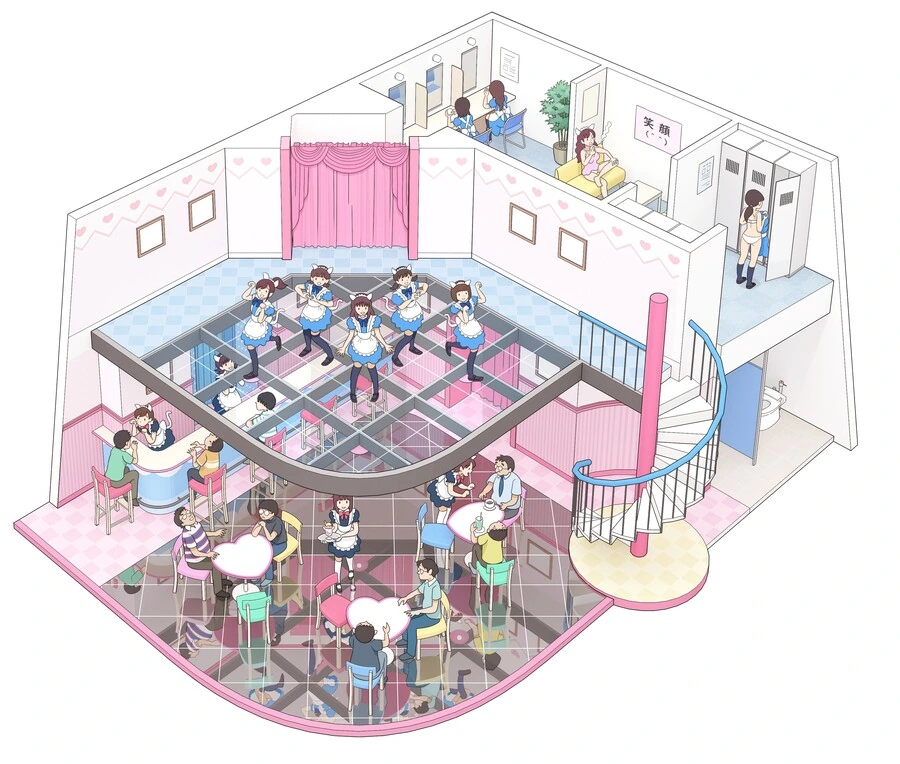 거울바닥, 유리천장 메이드 카페 - 이미지 3