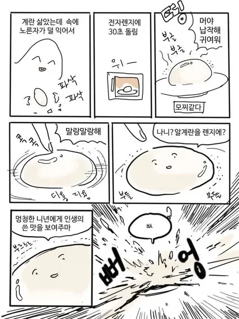"호오? 지금 나를 전자레인지에 넣은 것이냐?"