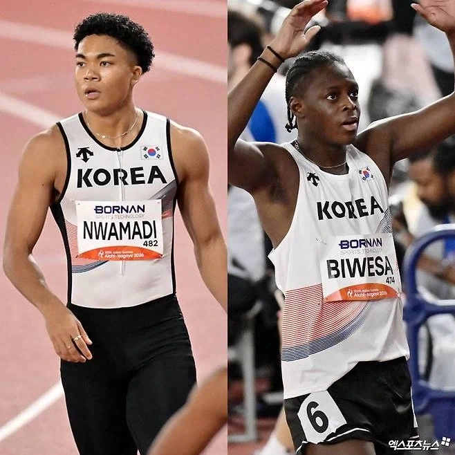 한국 육상 100미터 조엘진, 비웨사 준결승 진출
