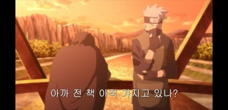 카카시에게 육아 조언을 받는 사스케 - 이미지 32
