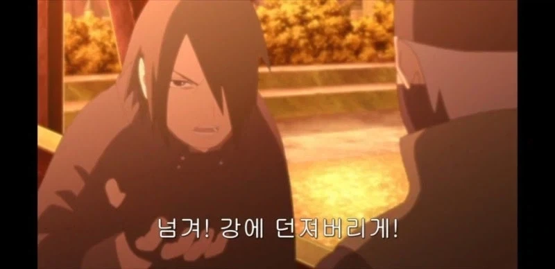 카카시에게 육아 조언을 받는 사스케 - 이미지 33