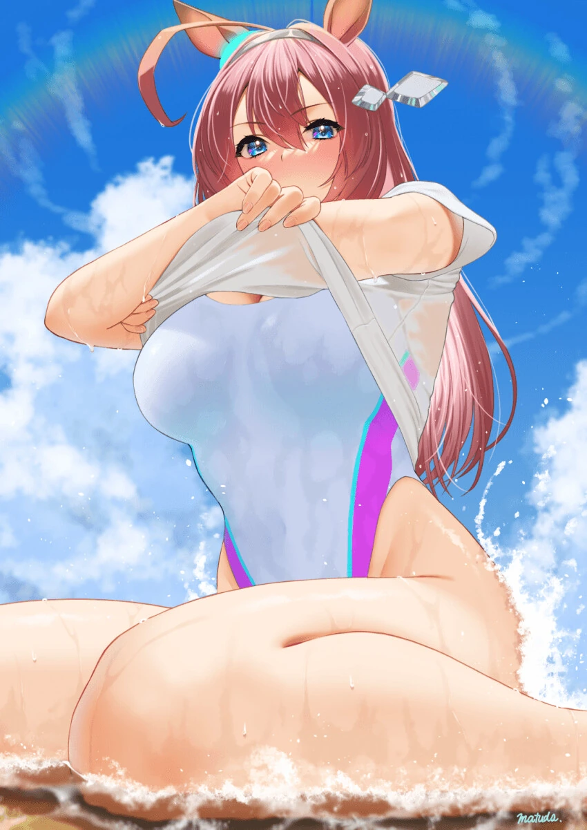 [말딸] 수영복 부르봉