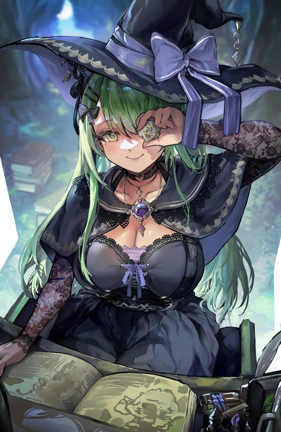 버튜버)마녀 DM역할 해주는 파우나.manga