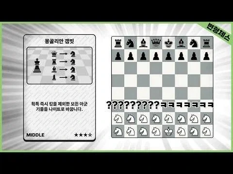 증강체스 보면 재미있더라.