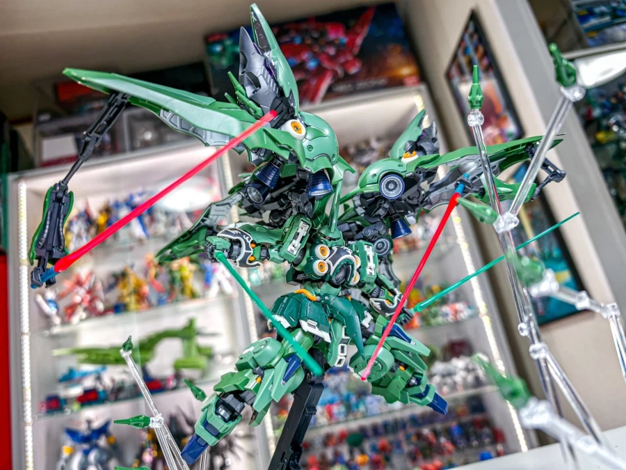 MGSD 크샤트리아 + HGUC 조합 사진