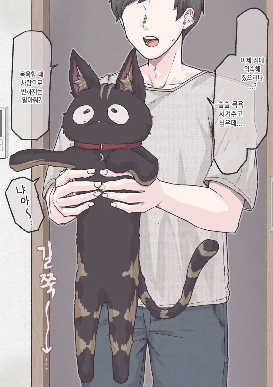 키우던 고양이가 사람으로 변할 수 있는.manhwa - 이미지 6