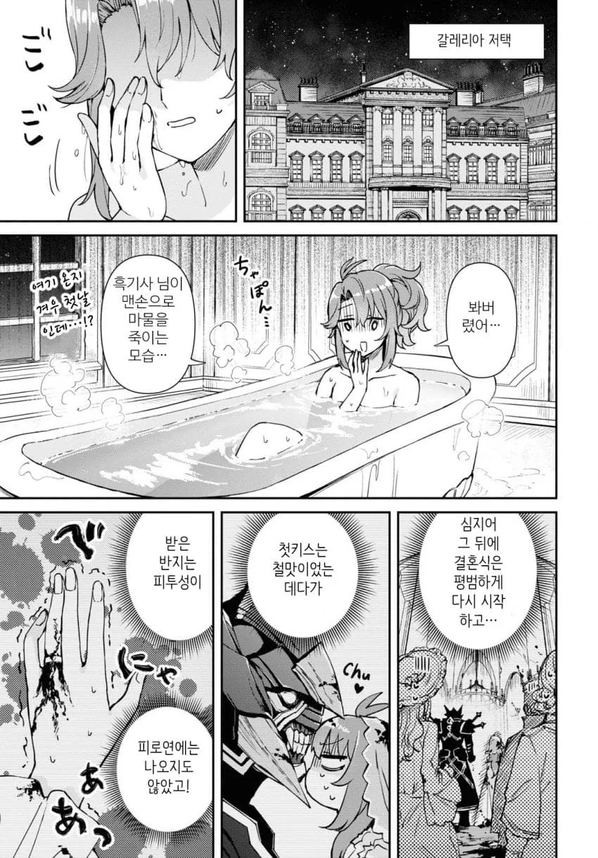 첫날밤을 거절하는 흑기사 만화 - 이미지 4