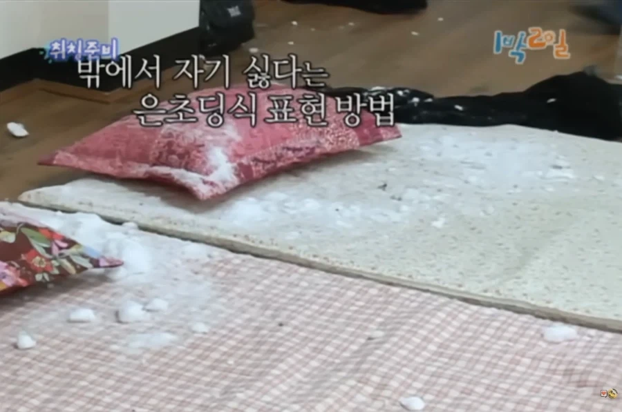 [1박2일] 강호동식 눈싸움