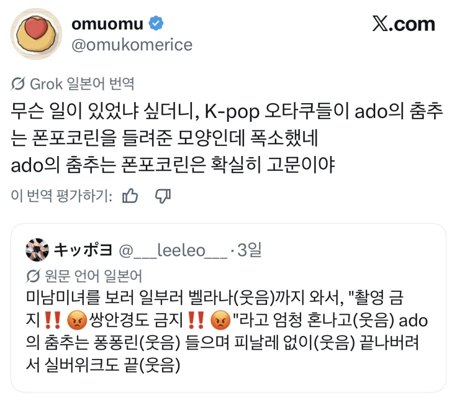 Ado 사건에서 공연보러간 케이팝 팬들이 더 열받은 이유.jpg - 이미지 2