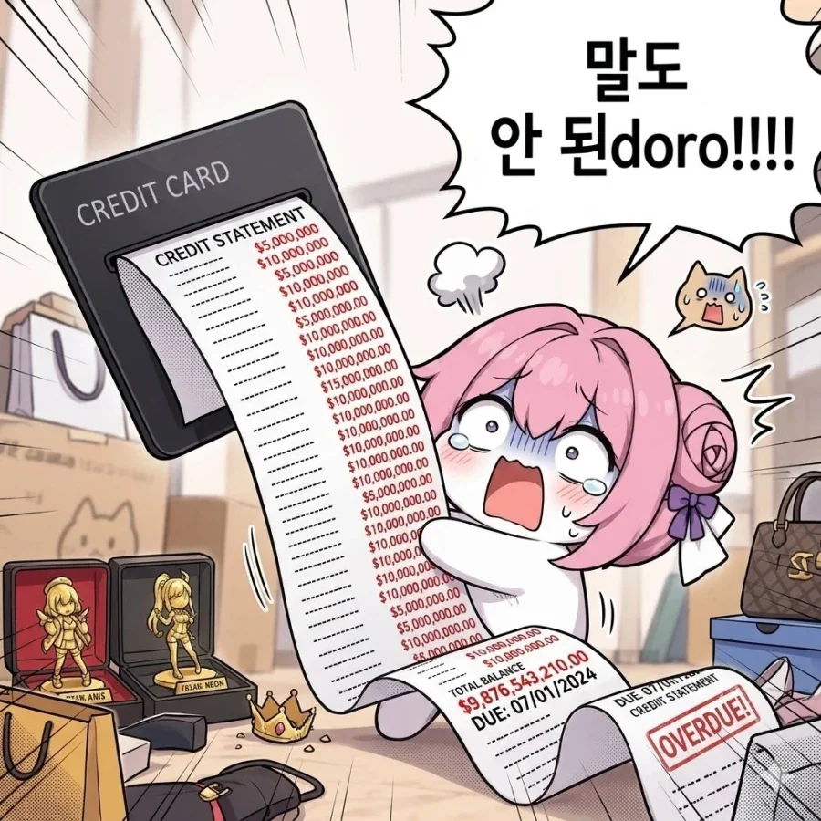 마법의 카드를 주운 도로롱.jpg - 이미지 2