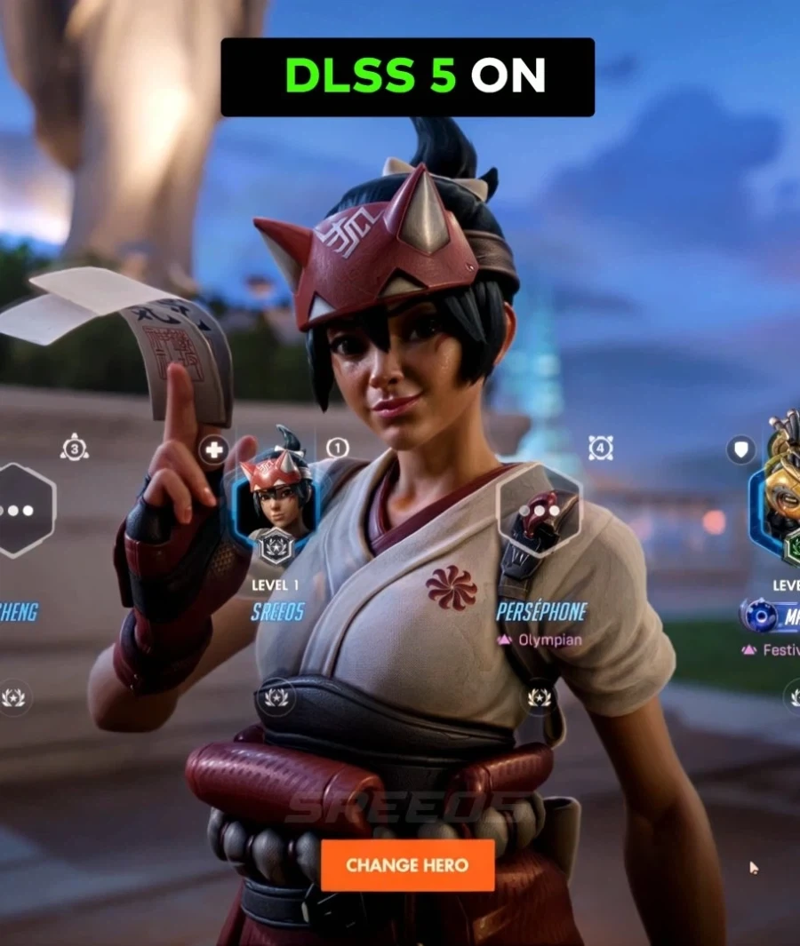 DLSS 5 ON! 하면 키리코도 더 이뻐지겠지?? - 이미지 2