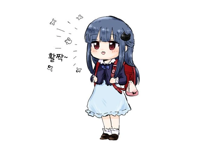 인사하는 만화