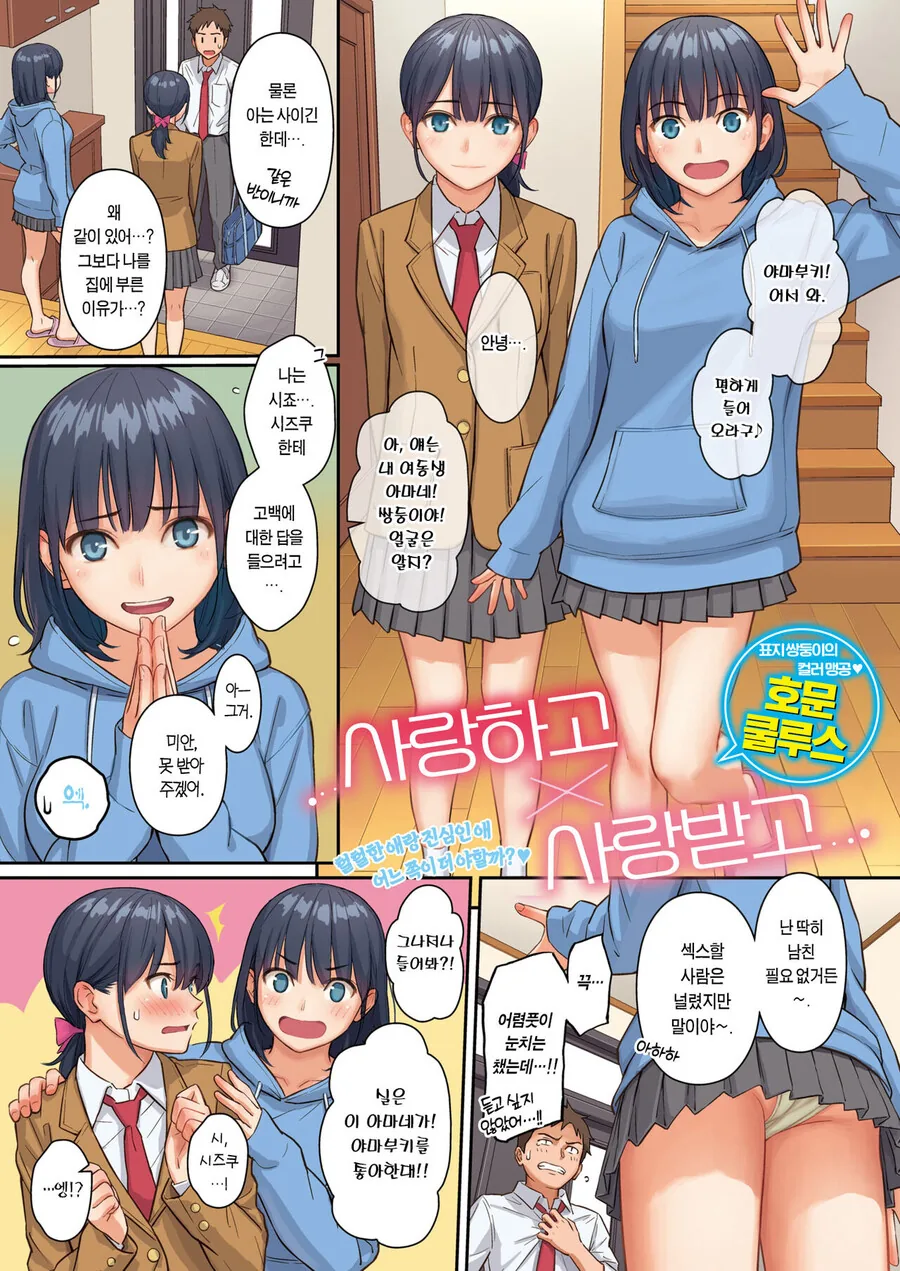고백에 대한 해결책을 찾은 만화