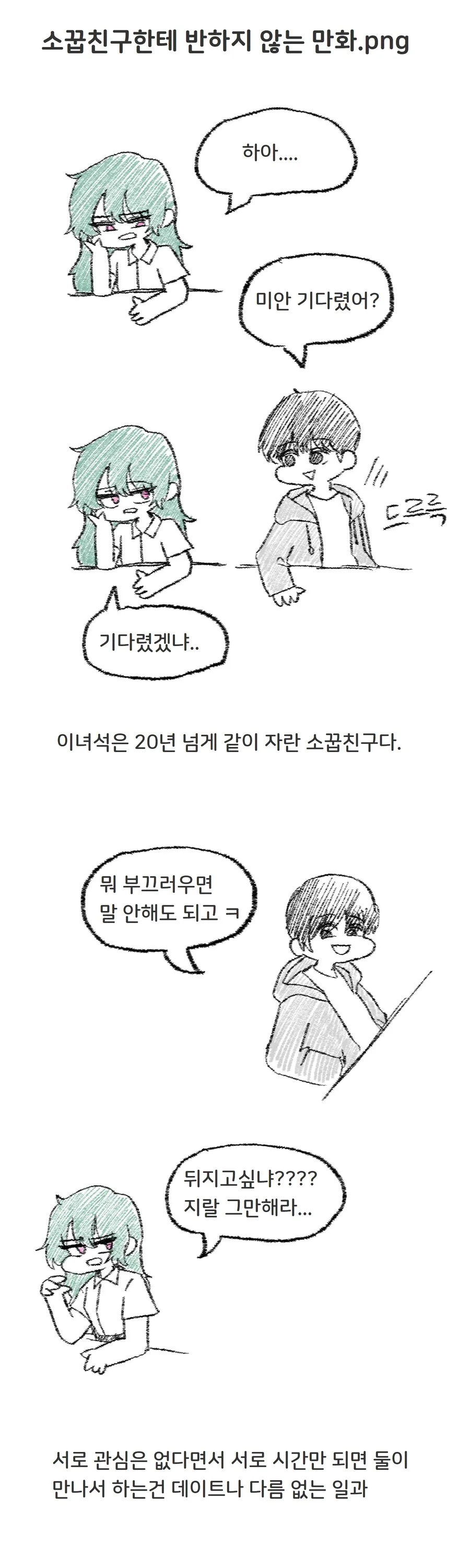 소꿉친구에게 반하지 않는 만화.manga